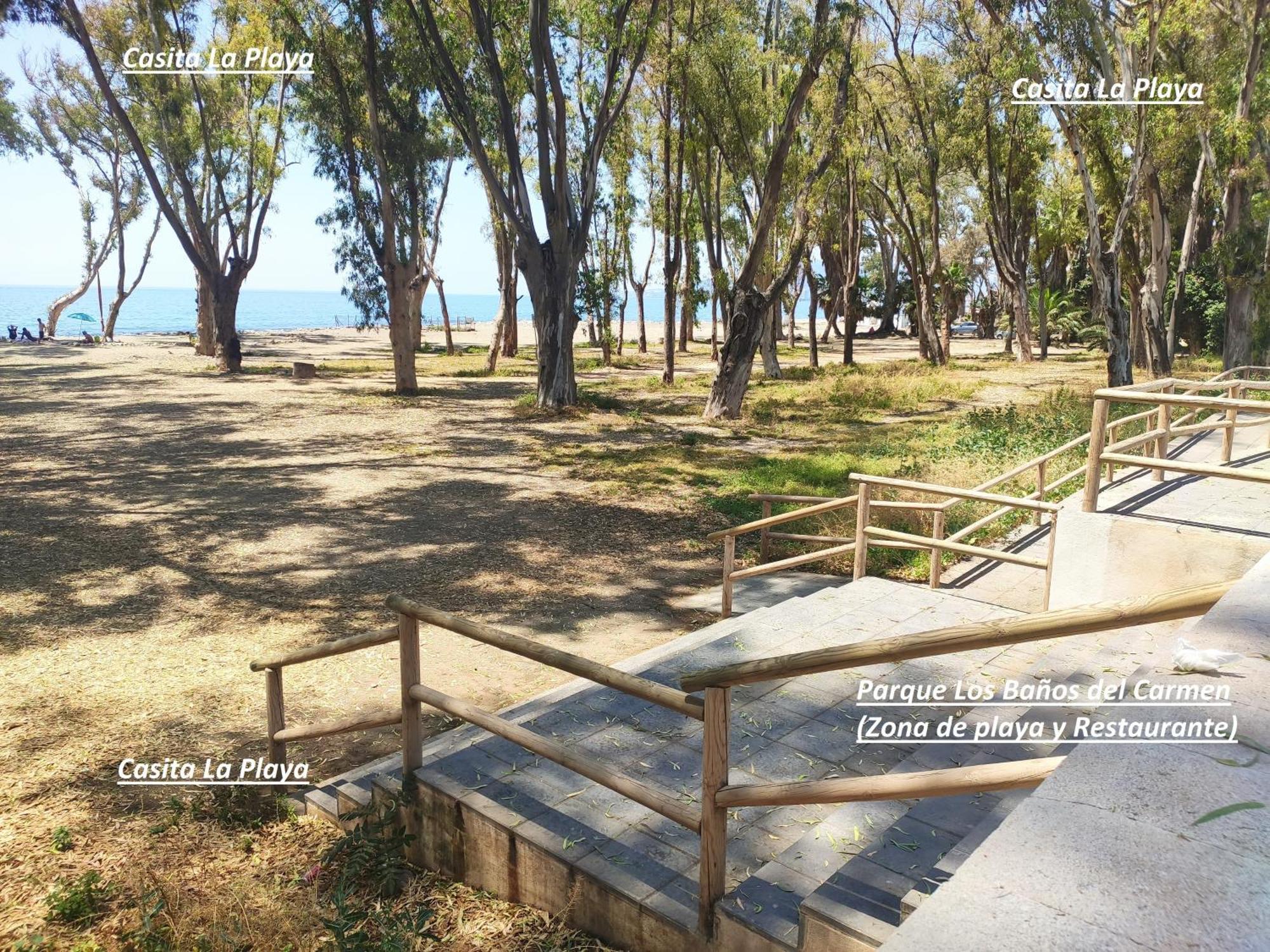 Casita La Playa Lejlighed Málaga Eksteriør billede